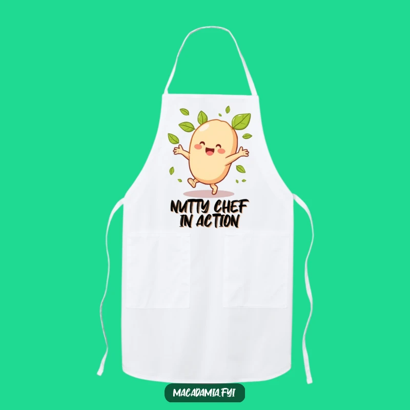 Funny Macadamia Nut Cartwheel Apron: Cook and Laugh with This Hilarious Kitchen Gift