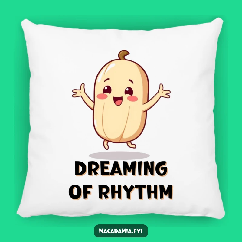 Funny Nut Pillow: Soft & Hilarious Cushion with Dance Joy