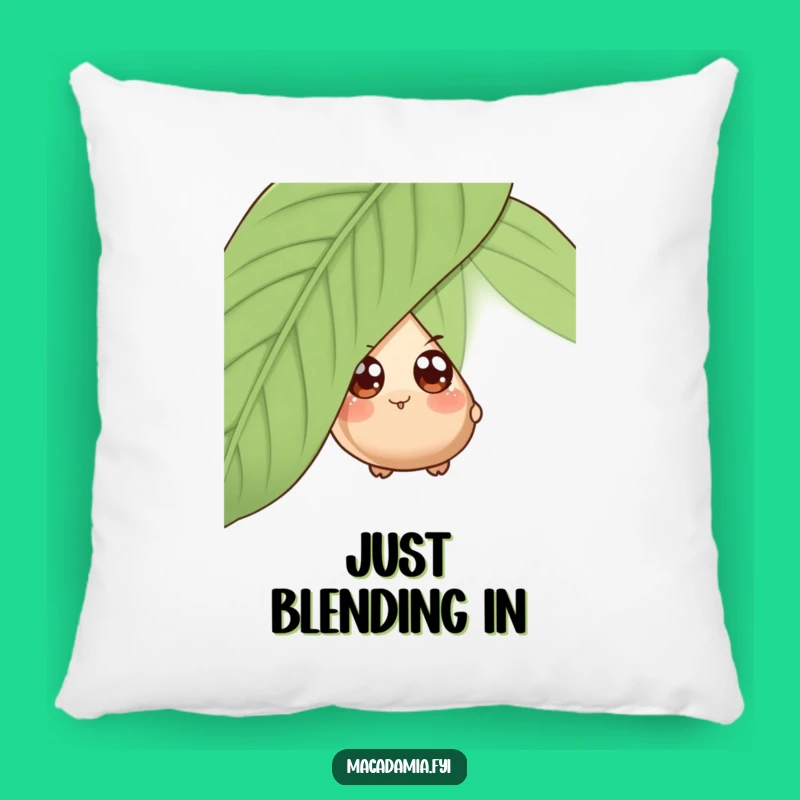 Funny Nutty Hide-and-Seek Pillow: Cozy Comfort with a Playful Twist