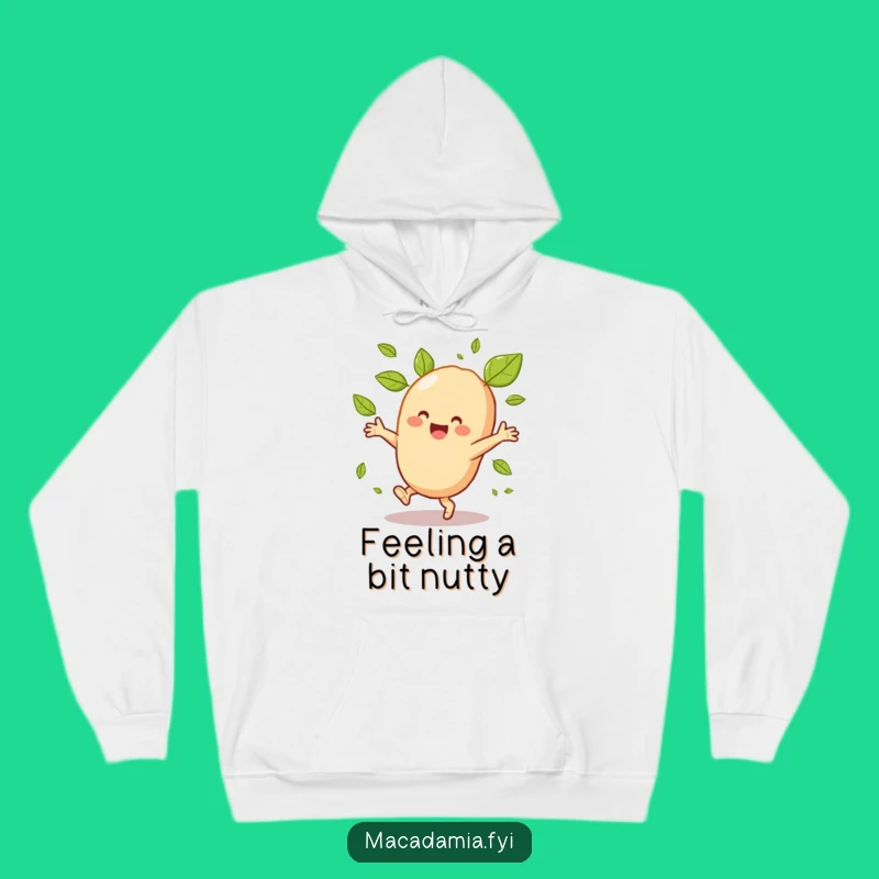 Cozy Funny Macadamia Nut Cartwheel Hoodie: Warm and Hilarious Gift for All