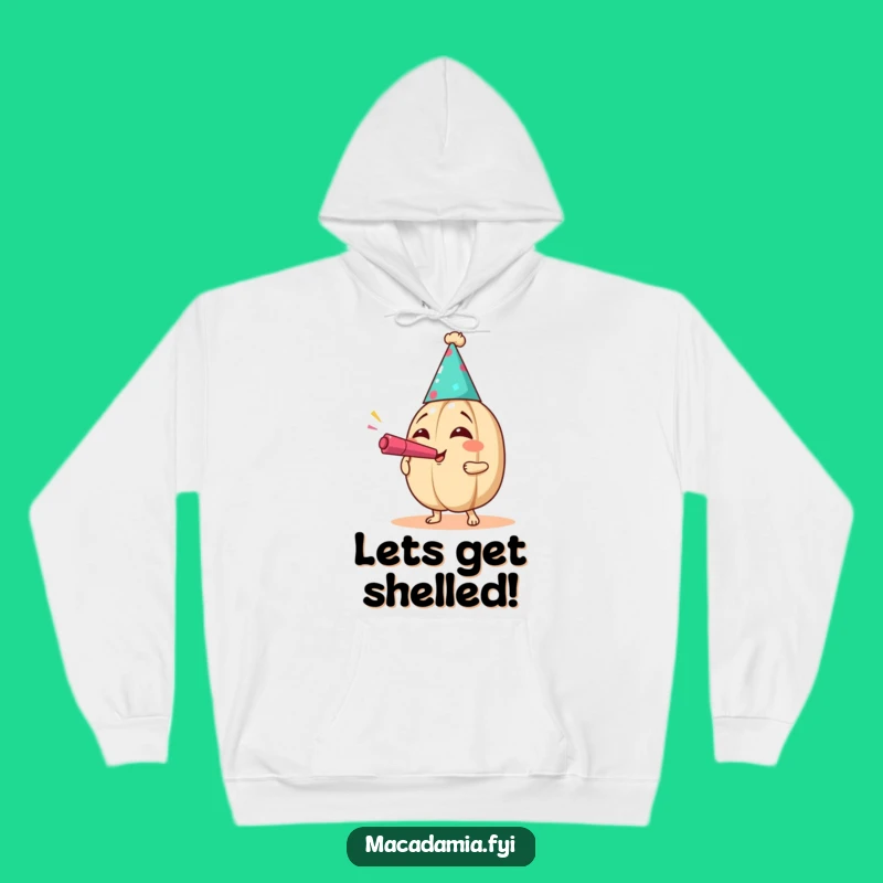 Funny Party Nut Hoodie - Stay Cozy & Celebrate!