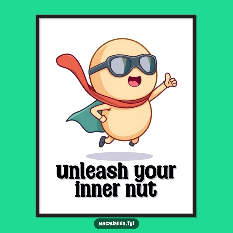 Funny Superhero Nut Free Printable Wall Art for Heroic Home Decor