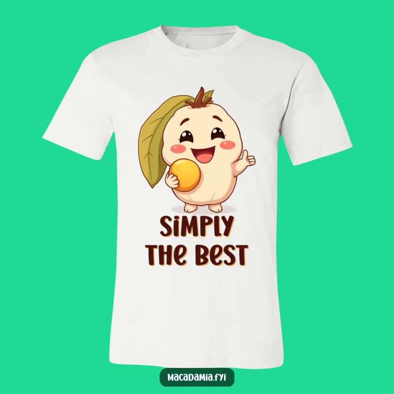 Funny Nutty Success T-Shirt: Macadamia Triumph & Gold Nut, Hilarious Nut Tee