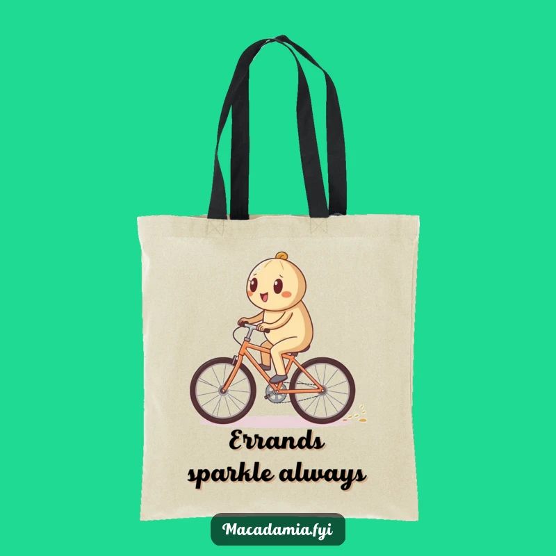 Funny Sparkle Bike Tote Bag: Carry Your Sparkle with This Fun Funny Gift