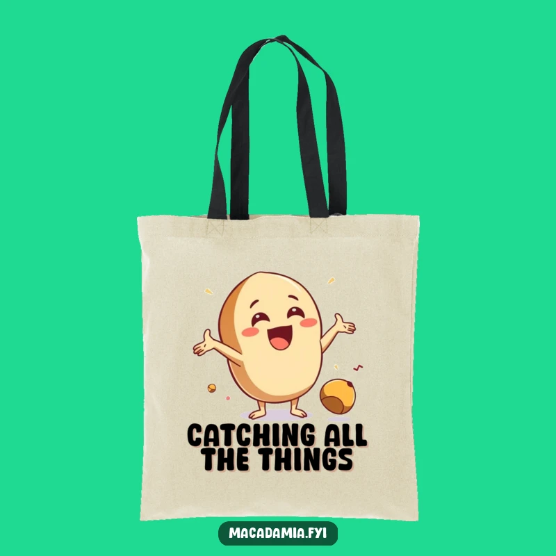 Funny Catch Nut Tote Bag: Carry Your Opportunities with This Gift