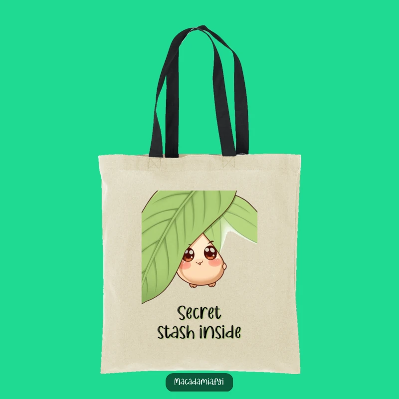 Funny Nutty Leaf Surprise Tote Bag: Carry Your Secrets with Style